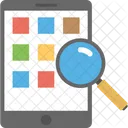 Dispositivos Moveis Interface Do Usuario Pesquisa Ícone