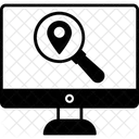Pesquisando Localizacao Encontrar Localizacao Ponteiro De Localizacao Ícone