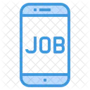 Online Search Job Mobile Pesquisar Emprego No Celular Pesquisar Emprego Ícone