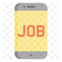 Online Search Job Mobile Pesquisar Emprego No Celular Pesquisar Emprego Ícone