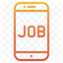 Online Search Job Mobile Pesquisar Emprego No Celular Pesquisar Emprego Ícone