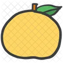 Pessego Verde Fruta Icon