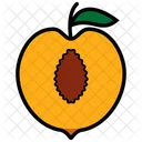 Fruit Pessego Peach Icon