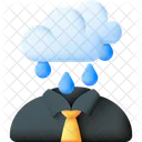 Pessimism Depression Person Icon