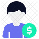 Financas Tecnologia Fintech Ícone