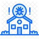 Pest House Pest Controlling House Pest Icon