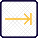 Tecla De Tabulacion Icono