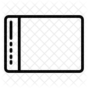 Pestana De Lapiz Computadora Pc Icono