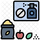 Chemical Free Eco Friendly No Chemical Icon