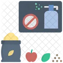 Chemical Free Eco Friendly No Chemical Icon