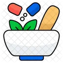 Pestle Mortar Grinder Mixer Icon