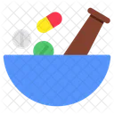 Pestle Mortar Grinder Mixer Icon