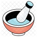 Pestle Mortar Grinder Mixer Icon