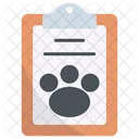 Clipboard Pet Document Icon