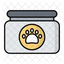 Pet Food Box Dog Icon