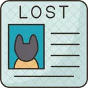 Pet Poster Lost Icon