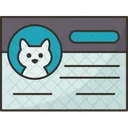 Pet Profile Information Icon