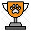 Trophy Award Paw Icon