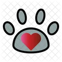Paw Love Pet Care Icon