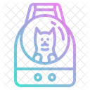 Carrier Dog Backpack Icon