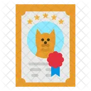 Certificate Pedigree Files Icon