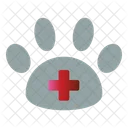 Clinic Paw Veterinary Icon