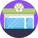 Pet Clinic Pet Hospital Healthcare Icon