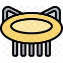 Pet Comb Pet Hair Comb Hair Comb Icône