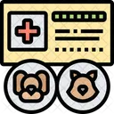 Pet Contact Card Pet Card Pet Icon