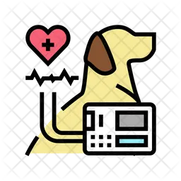 Pet Ekg  Icon