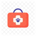 Pet First Aid Dog Aid Box Pet Aid Kit Icon
