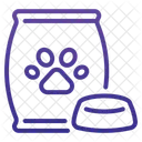 Pet Food Supply Commerce Icon