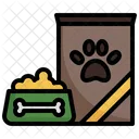 Pet Food Pet Bowl Dog Icon