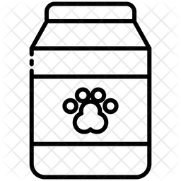 애완 동물 사료  아이콘