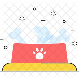 Pet food bowl  Icon