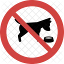 Pet food not allowed  Icon
