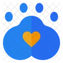 Pet Friendly Love Icon