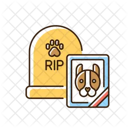 Pet funeral service  Icon