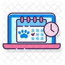 Ionline Appointment Pet Grooming Appointment Online Appointment Symbol
