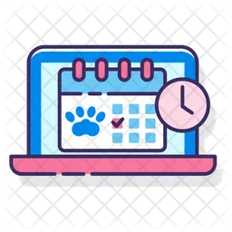 Pet Grooming Appointment  Icon