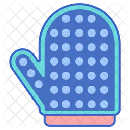 Pet Grooming Glove  Icon