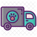 Pet Grooming Van  Icon