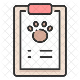 Pet health report  Icon