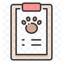 Pet Health Report Health Report Paw Icon