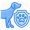 애완동물 보험  아이콘