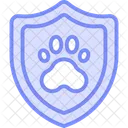 Pet Insurance Duotone Line Icon Icon