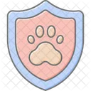 Pet Insurance Lineal Color Icon Icon