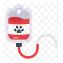 Infusion Blood Drip Pet Iv Icon