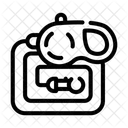 Pet Leash Morning Icon