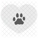 Pet Love Heart Icon
